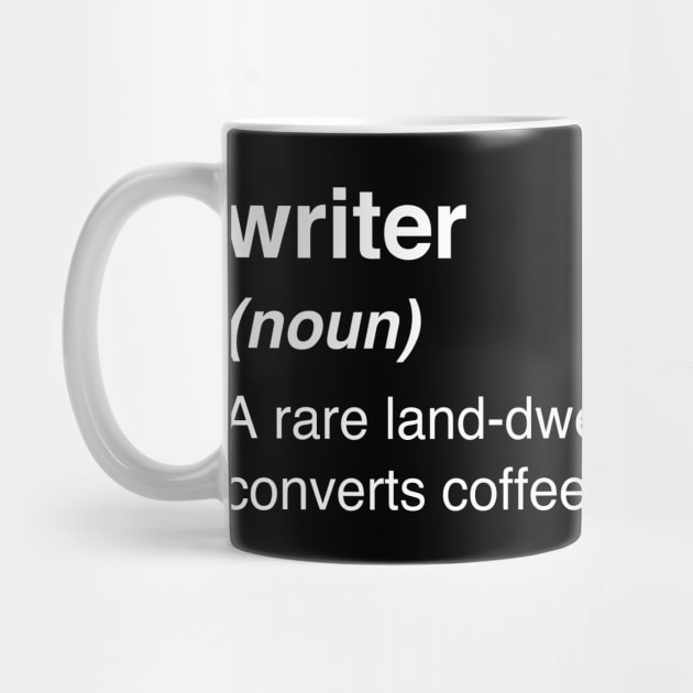 Writer Definition | Funny Novelist Writer Gift by MeatMan